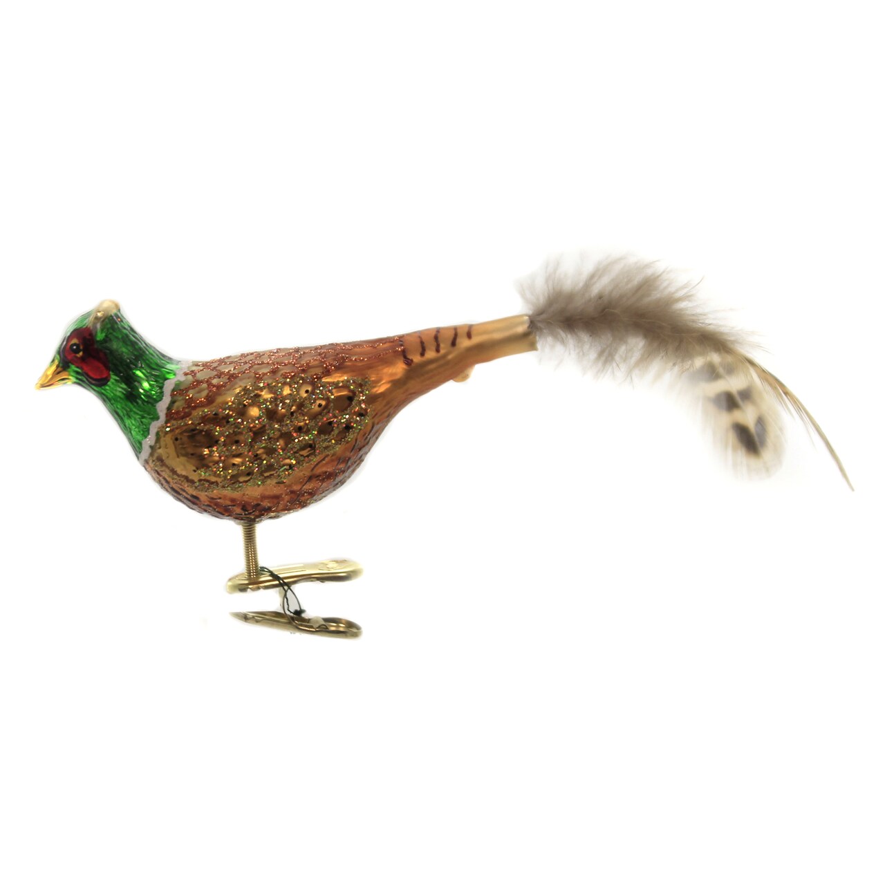 Old World Christmas 2.0 Inch Pheasant Tree Ornament , Ornament Bird